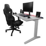 Biurko gamingowe PRO DESK - White - obrazek 2