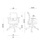 Fotel ergonomiczny Anggun M - obrazek 5