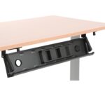 Poziomy kanał kablowy - czarny - obrazek 2