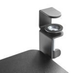 Podbiurkowy uchwyt na klawiaturę Maclean – czarny - obrazek 3