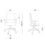 Fotel biurowy Black on black plus - obrazek 3