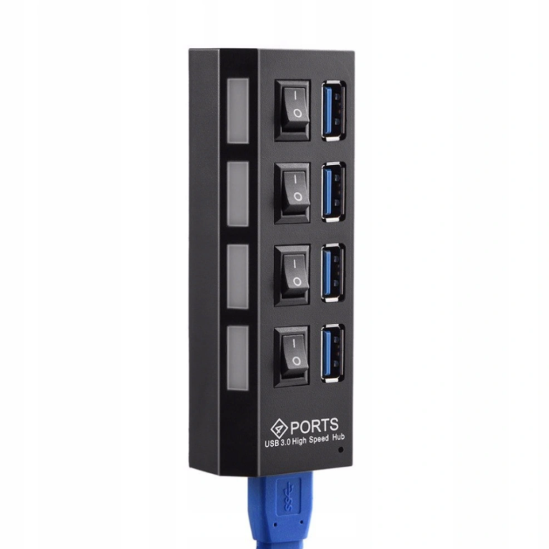 Rozdzielacz HUB USB 3.0 - 4 porty