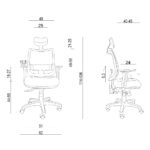 Fotel ergonomiczny Saga Plus - obrazek 7