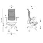 Fotel ergonomiczny Space - obrazek 4