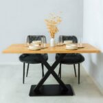 Stół kuchenny X-Leg 1200 x 600 mm - dąb lancelot - obrazek 4