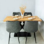 Stół kuchenny X-Leg 1200 x 600 mm - dąb lancelot - obrazek 5