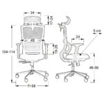 Fotel ergonomiczny Trent - obrazek 9