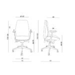 Fotel ergonomiczny Zome - obrazek 4
