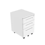 Kontenerek pod biurko metalowy 130 – biały