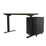 Kontenerek pod biurko metalowy 130 – szary - obrazek 6