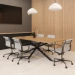 Stół konferencyjny LOFT X-LEG Dąb Lancelot - obrazek 2