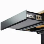 Szuflada pod biurko Spacetronik SPB-135B - czarna - obrazek 4