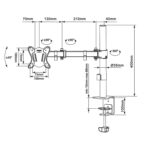 Uchwyt Na Monitor ZD-690N - obrazek 6