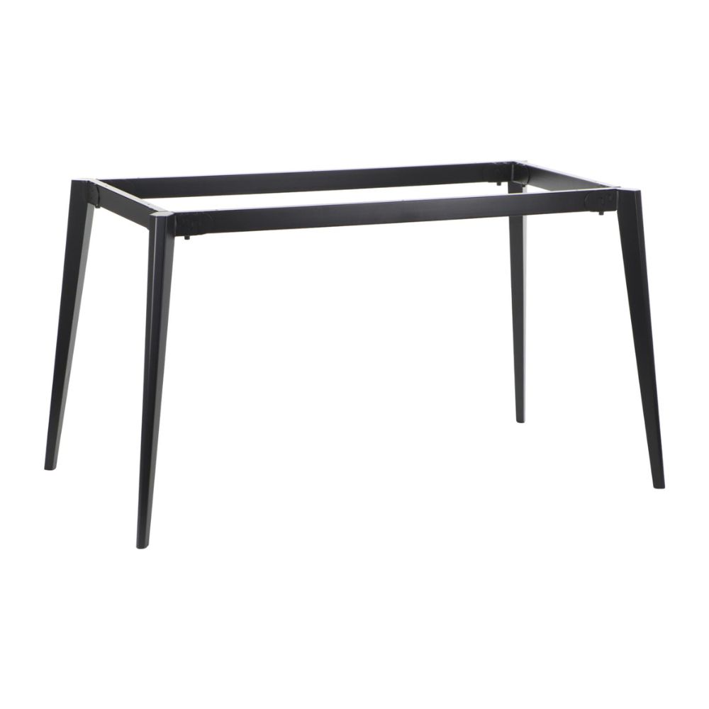 Stelaż do biurka metalowy NY-A385 115–160 x 65–80 cm – czarny