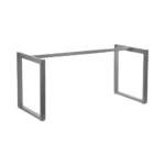 Stelaż do biurka LOFT 131A/70 cm z rozsuwaną belką 120-180 cm - aluminiowy