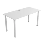 Biurko komputerowe biurowe - białe