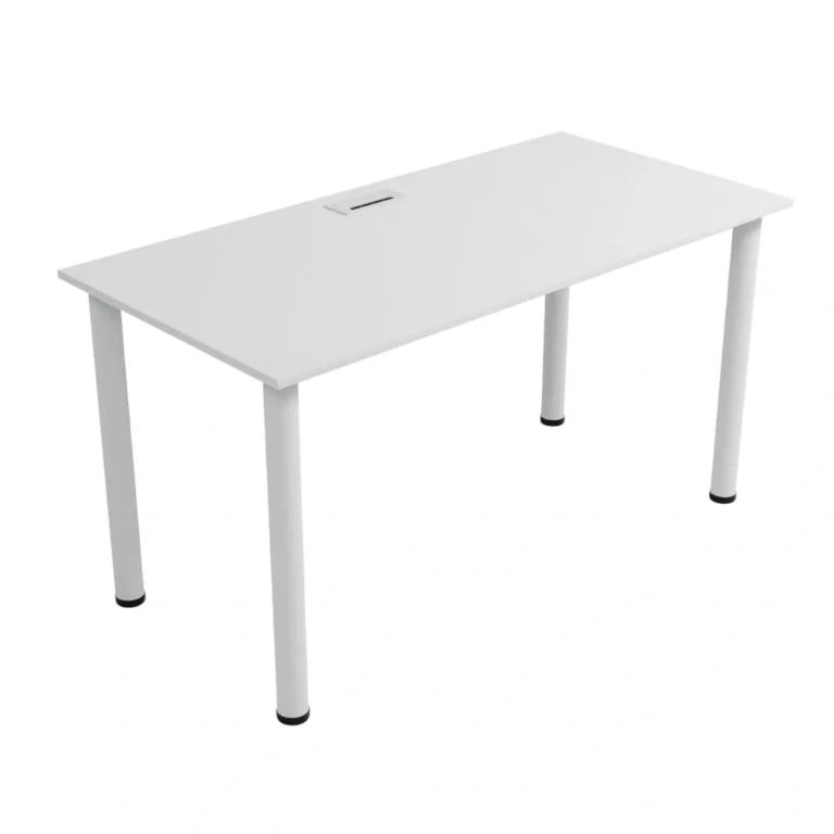 Biurko komputerowe biurowe - białe