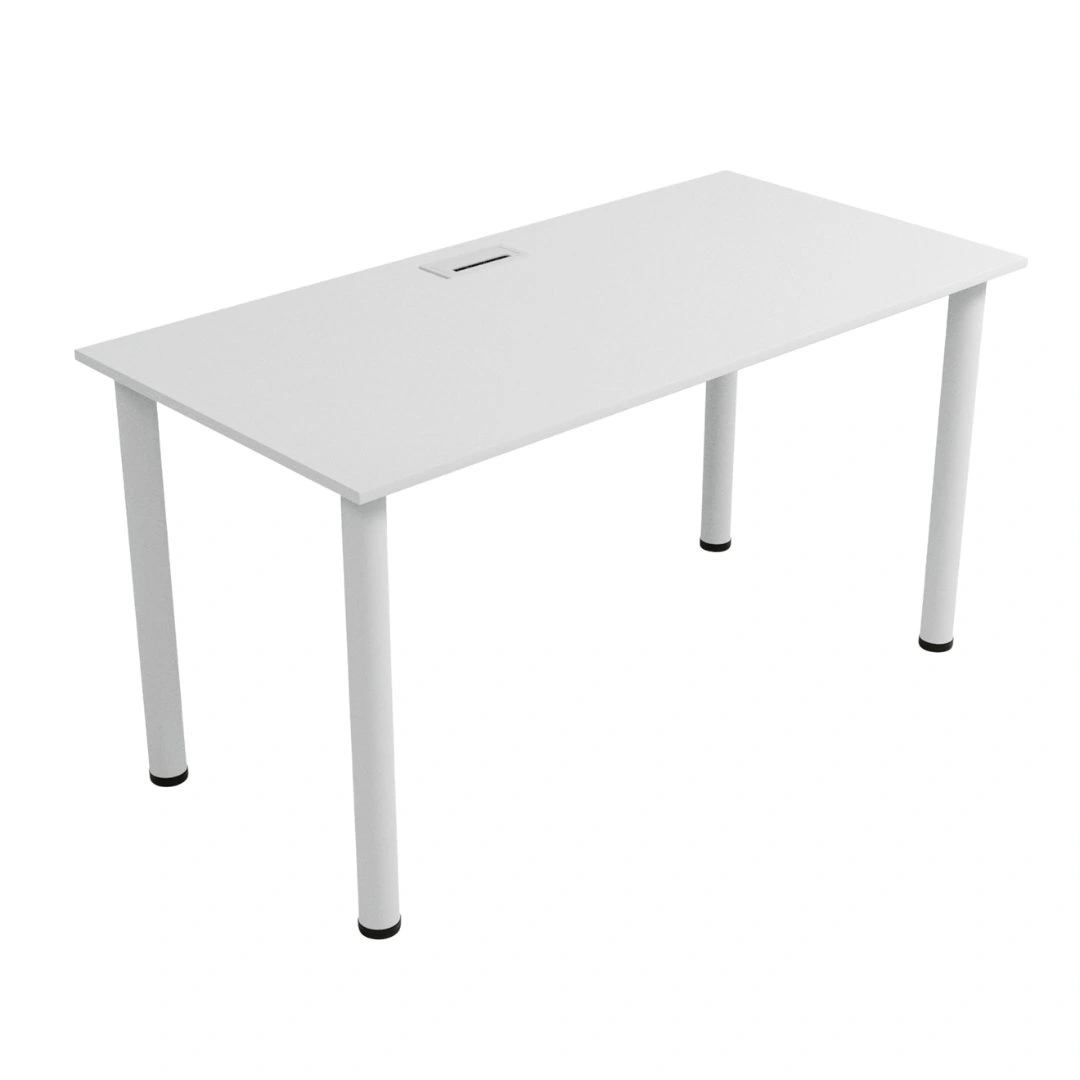 Biurko komputerowe biurowe - białe