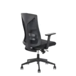 Fotel ergonomiczny Hager Black - obrazek 3