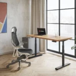 Biurko elektryczne HERO DESK PLUS - dąb lancelot - obrazek 3