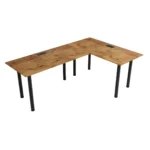Biurko narożne dąb lancelot L-DESK