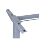 Biurko gamingowe regulowane elektrycznie Pro Player Grey + taśma LED - obrazek 5