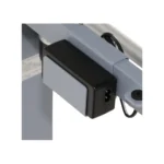 Biurko gamingowe regulowane elektrycznie Pro Player Grey + taśma LED - obrazek 4