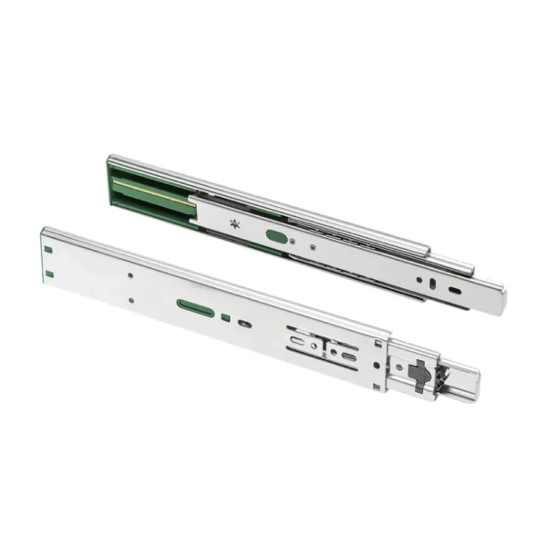 Prowadnice kulkowe z dociągiem (zamiast prowadnic rolkowych)