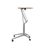 Stolik na laptopa regulowany - srebrny/czarny - obrazek 7