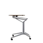 Stolik na laptopa regulowany - srebrny/czarny - obrazek 6