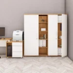 Szafa biurowa loft hygge - wizualizacja