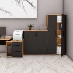 Komoda biurowa LOFT DITO 100cm Dąb Lancelot 3OH - obrazek 12