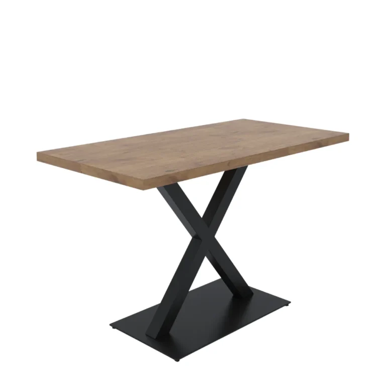 Stół kuchenny X-Leg 1200 x 600 mm - dąb lancelot