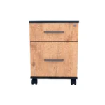 Kontenerek pod biurko LOFT Flex 2 - Dąb Lancelot - obrazek 3