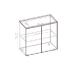 Komoda biurowa FOKUS 2OH Dąb Lancelot - obrazek 11