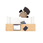 Lada recepcyjna Wito 80 cm - Dąb Lancelot - obrazek 12