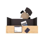 Lada recepcyjna Wito 80 cm - Dąb Lancelot - obrazek 11