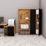 Regał biurowy LOFT VELO 5OH Dąb Lancelot - obrazek 3