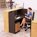 Lada recepcyjna Wito 80 cm - Dąb Lancelot - obrazek 3