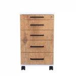 Kontenerek pod biurko LOFT Flex 4+1 - Dąb Lancelot - obrazek 4