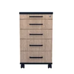 Kontenerek pod biurko LOFT Flex 4+1 - Dąb Olejowany - obrazek 3