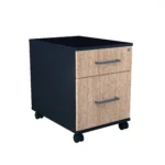 Kontenerek pod biurko LOFT Flex 2 - Dąb Olejowany