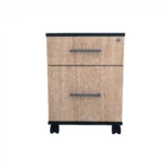 Kontenerek pod biurko LOFT Flex 2 - Dąb Olejowany - obrazek 3