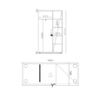 Szafa biurowa/ubraniowa LOFT SOAR Dąb Lancelot - obrazek 10