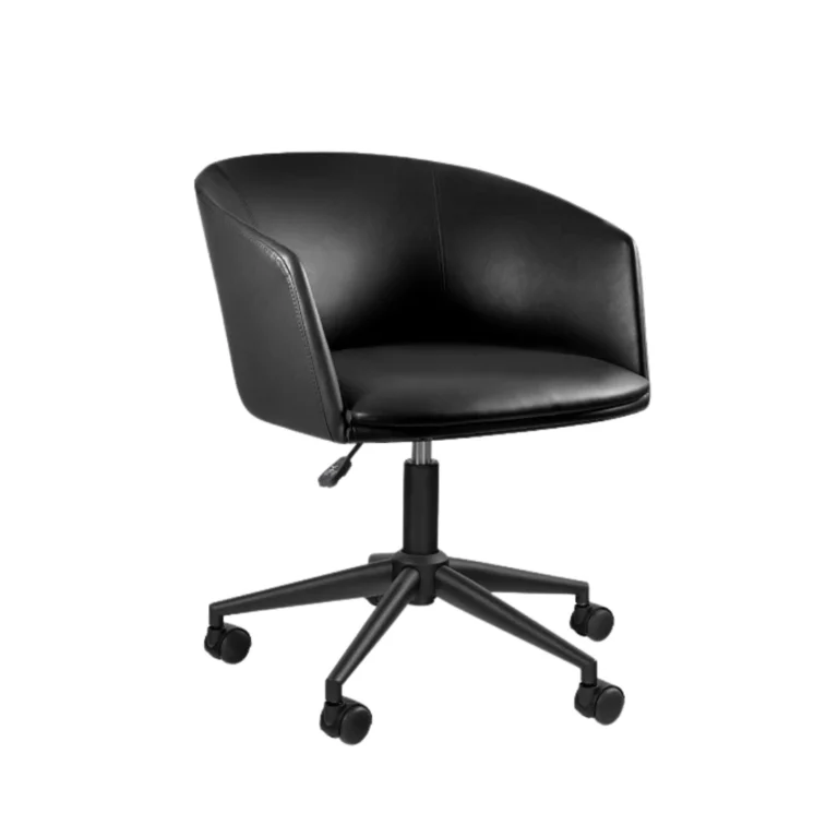 Fotel konferencyjny obrotowy Barnet - czarny