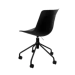 Krzesło konferencyjne obrotowe Easy - czarne - obrazek 2