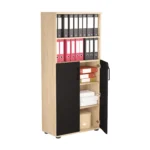 Szafa biurowa LOFT CLARO 5OH Dąb Olejowany