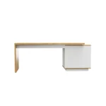 Biurko EIRA dąb lancelot z kontenerkiem - obrazek 5