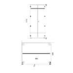 Szafa ubraniowa LOFT LOGGY Dąb Olejowany - obrazek 6