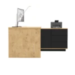 Biurko narożne EIRA dąb lancelot - obrazek 4